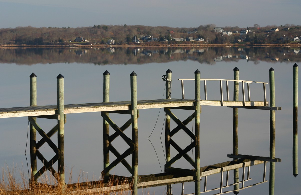 Westport, MA : Early Morning Reflections - Westport River