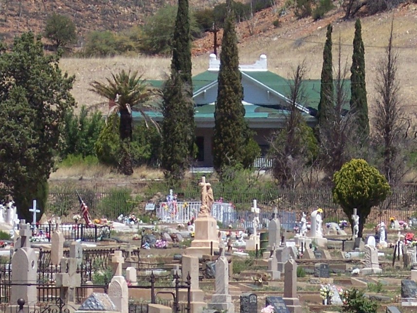 Bisbee, AZ : Bisbee_Lowell Evergreen Cemetery photo, picture, image