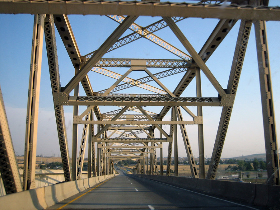 Pasco, WA: bridge over the Columbia