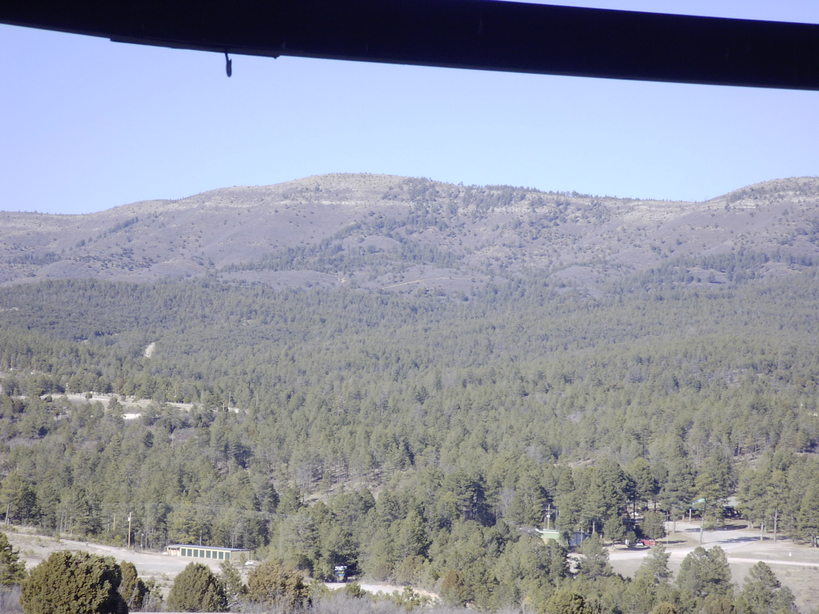 Timberon, NM View from the Golf course clubhouse window photo