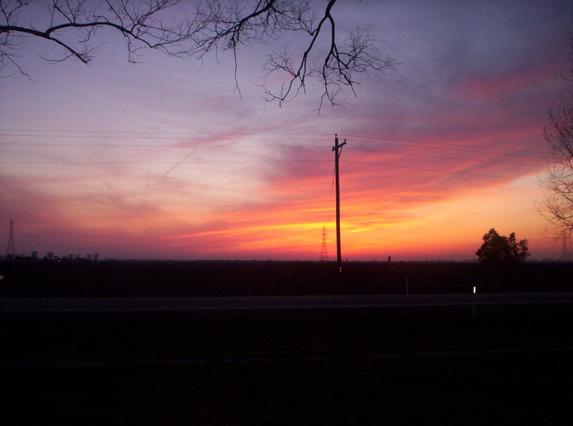 Dana, IN : Sunset - Dana, IN