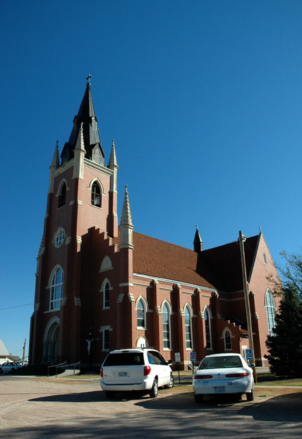 Park City, KS: Sacred Heart Catholic Church - "The Cathedral of the West"
