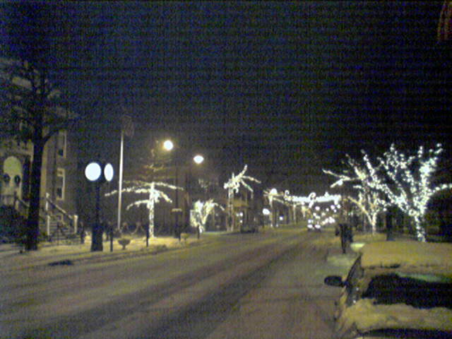 Collingswood, NJ : Snowy Night