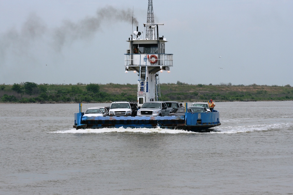 Baytown, TX: Ferry across to San Jacinto Battle Ground, Monument and BShip