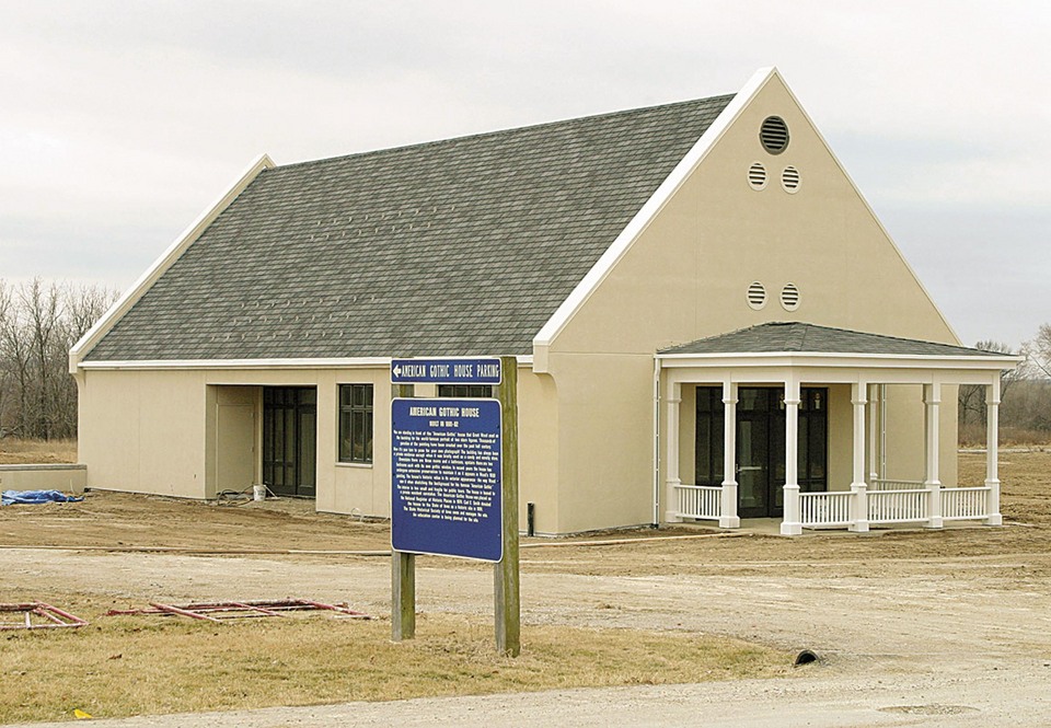 Eldon, IA new American Gothic House Center photo, picture, image