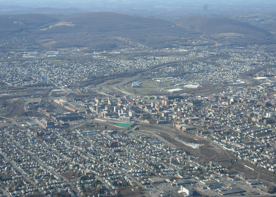 Scranton, PA: Scranton Pa Aerial Photo 2006