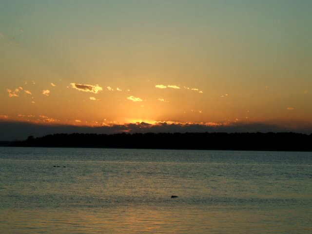 Dewey Beach, DE : Sunset over Dewey Beach