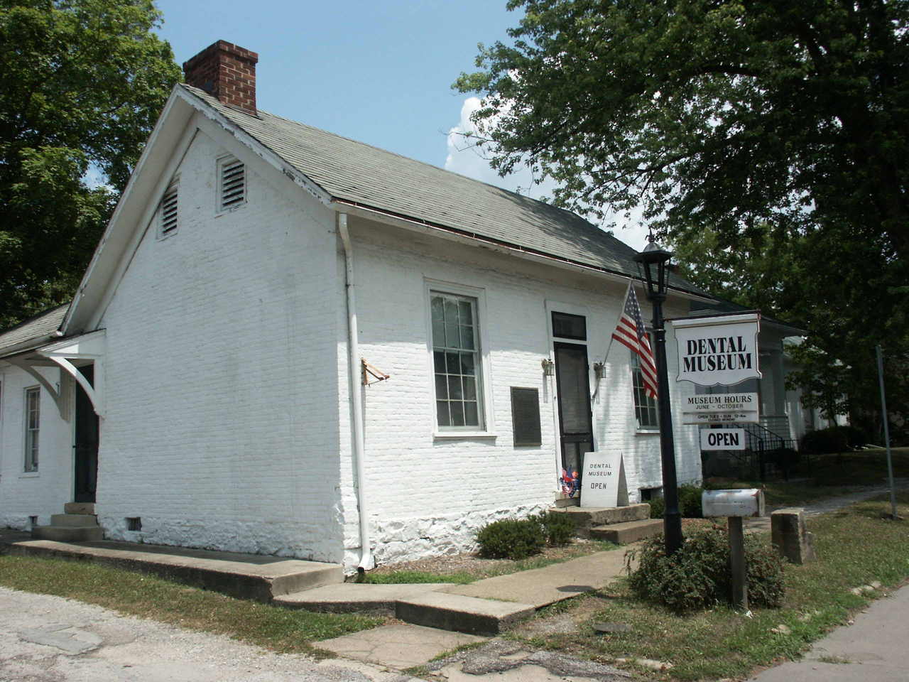 Bainbridge, OH: The Dental Museum in 'Downtown Bainbridge" on US Route 50