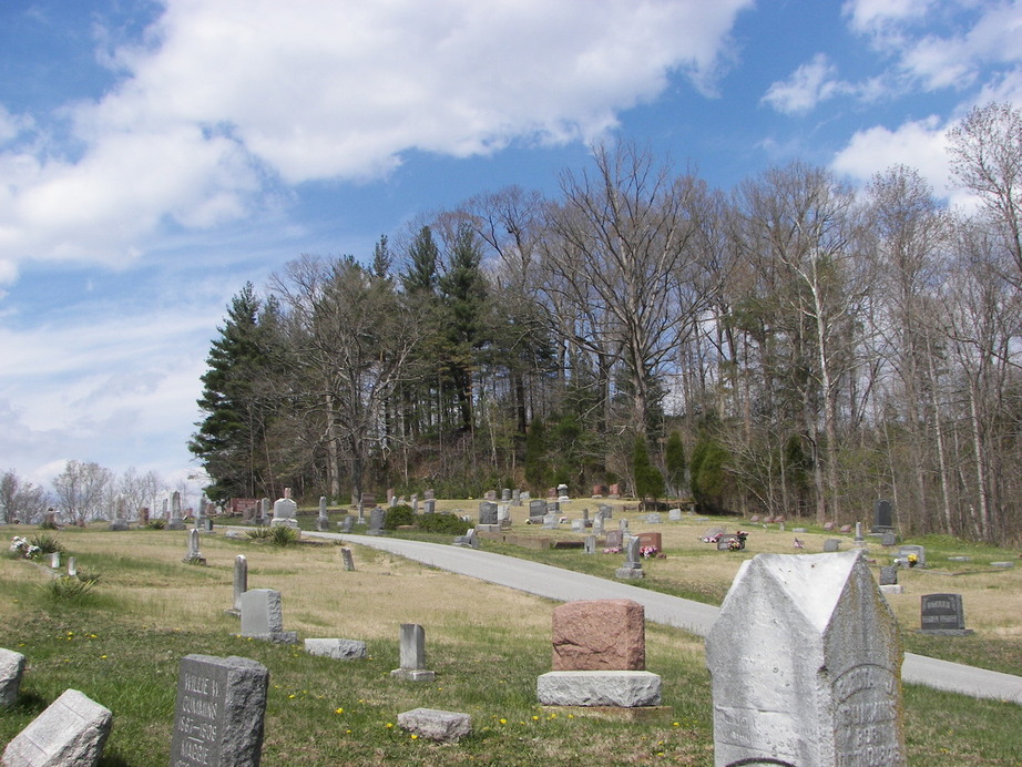English, IN : Where my ancestors are burried on a steep hill in English, Indiana