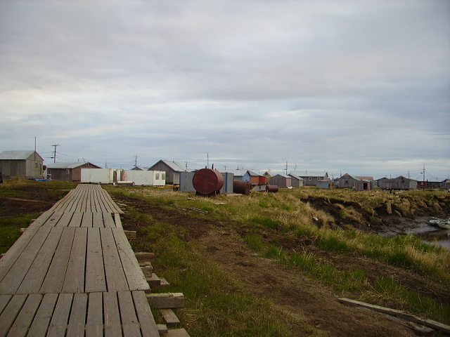 Kongiganak, AK : this is Kong near the river 
