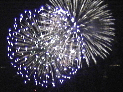 Wakefield, MI: Fireworks over beautiful Sunday Lake