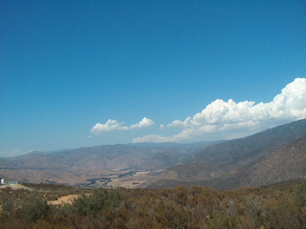 Ramona, CA CLOUDS OVER PAMO VALLEY photo, picture, image (California) at