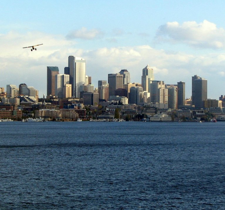 Seattle, WA : Downtown Seattle, from Gasworks