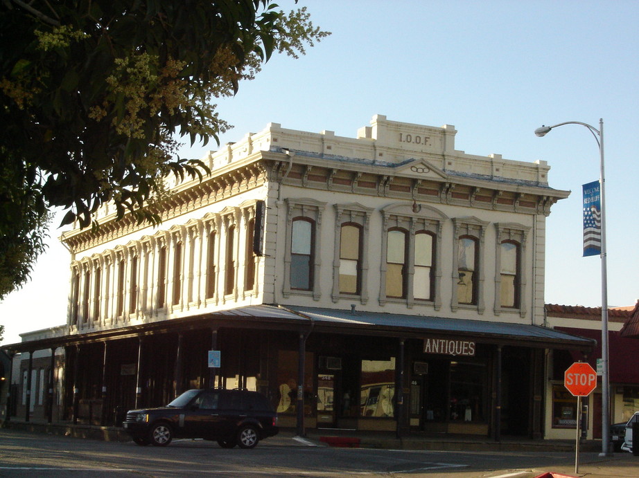 Red Bluff, CA: I.O.O.F. Building- Downtown
