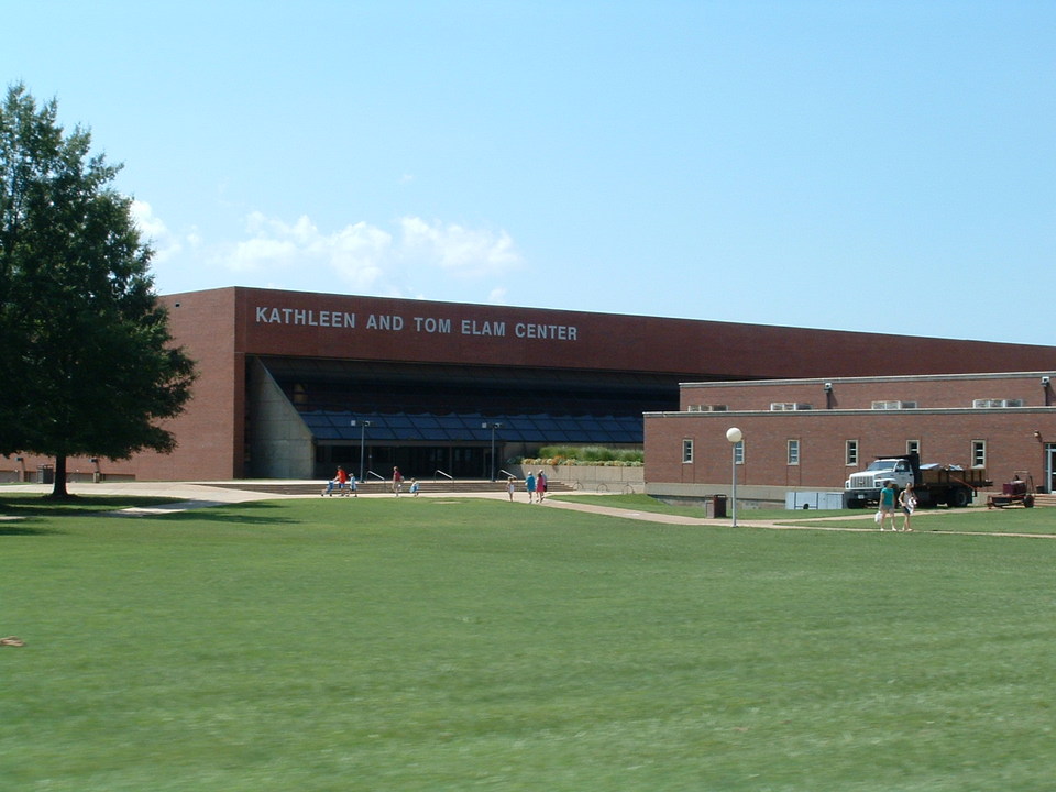 Martin, TN: The basketball gym at University of Tennessee-Martin.
