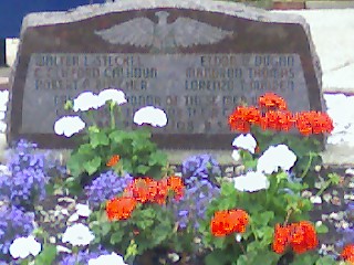 Atlanta, IN : Atlanta Soldiers Who Lost Their Lives  in WW II Memorial