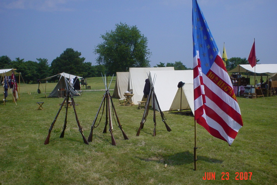 Franklin, TN : Carnton Plantation Civil War Camp