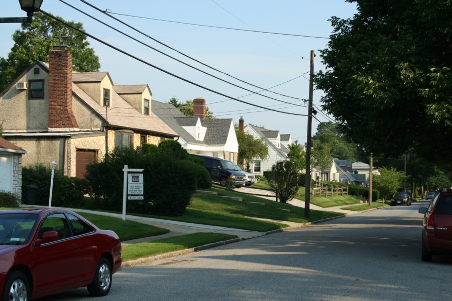 Albertson, NY: Typical Residential Street 1