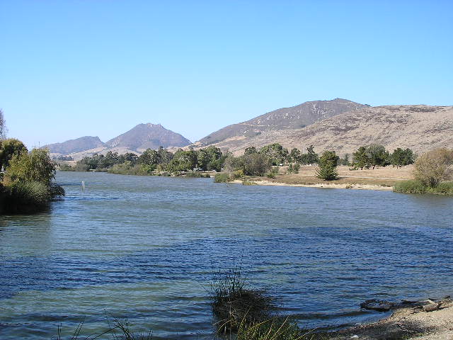San Luis Obispo, CA: A View Of Laguna Lake From Madonna Road