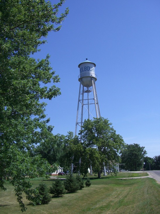 Melbourne, IA: Melbourne Water Tower