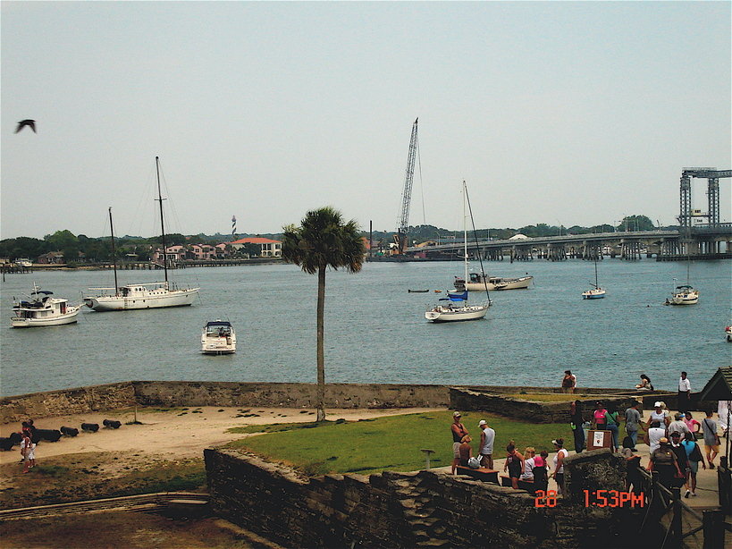 St. Augustine, FL: boats in the harbour