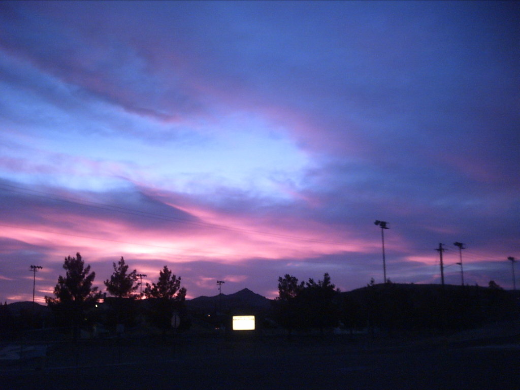 Kingman, AZ: Sunset in Kingman Az.