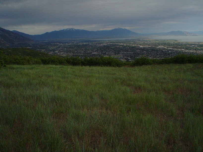Orem, UT: View from above the city of Orem, Utah