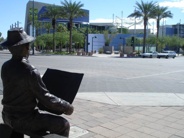 Mesa, AZ : Corner in Downtown Mesa