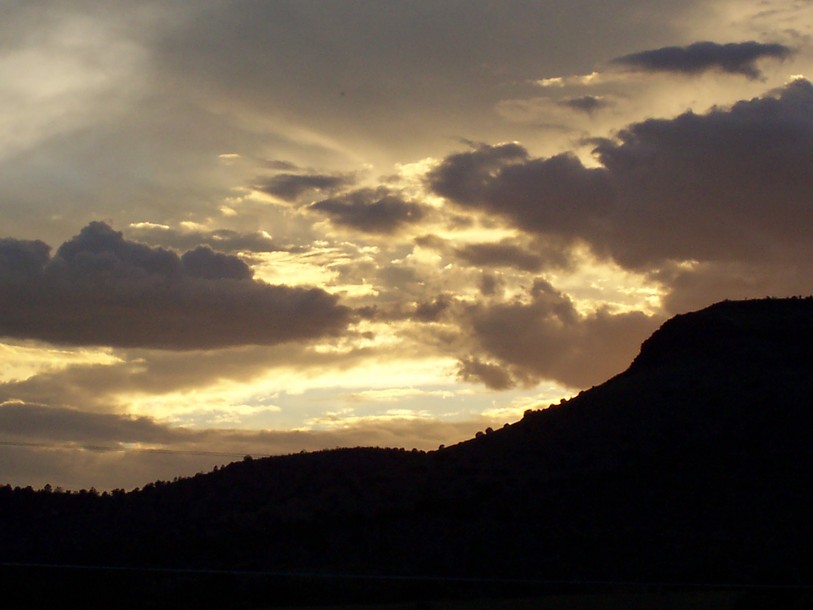 Chino Valley, AZ: Sunrise over Chino Valley