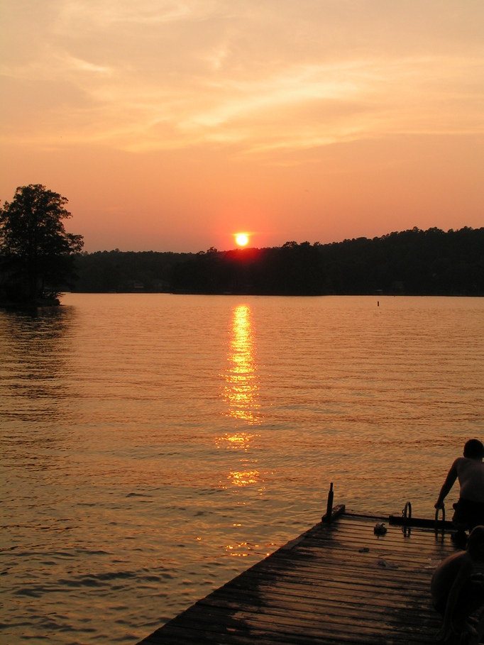 Hot Springs Village, AR : LAKE DESOTO SUNSET photo, picture, image