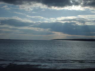 Gloucester, MA : SUNSET AT THE BEACH