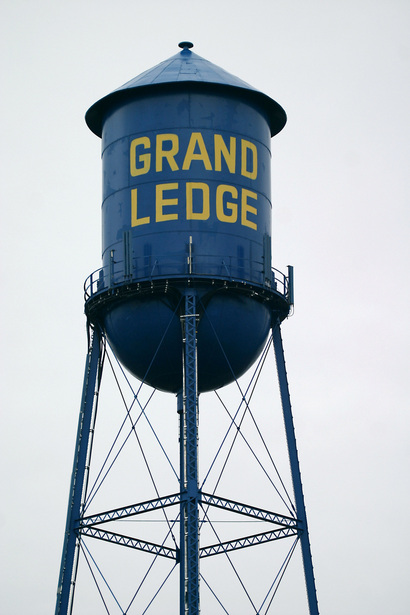 Grand Ledge, MI: Old Grand Ledge Water Tower