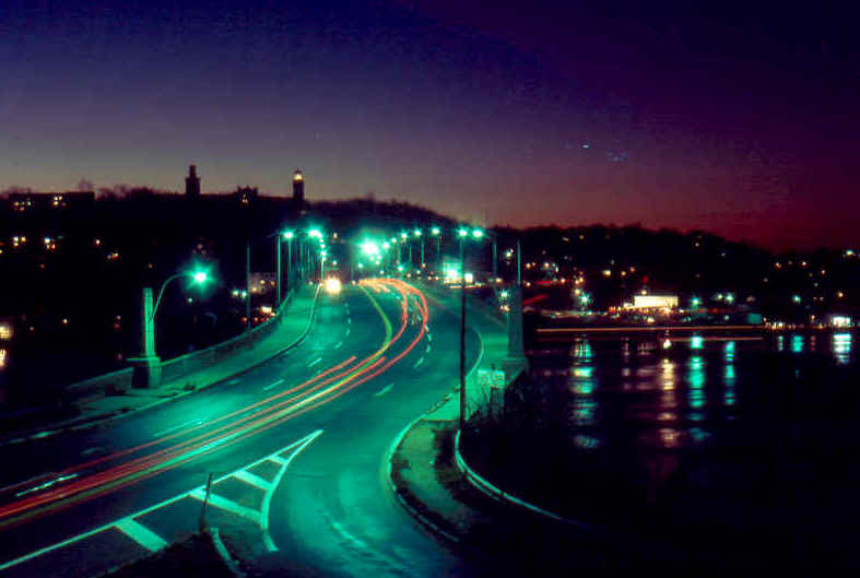 Highlands, NJ : Navesink Twin Towers from Route 36