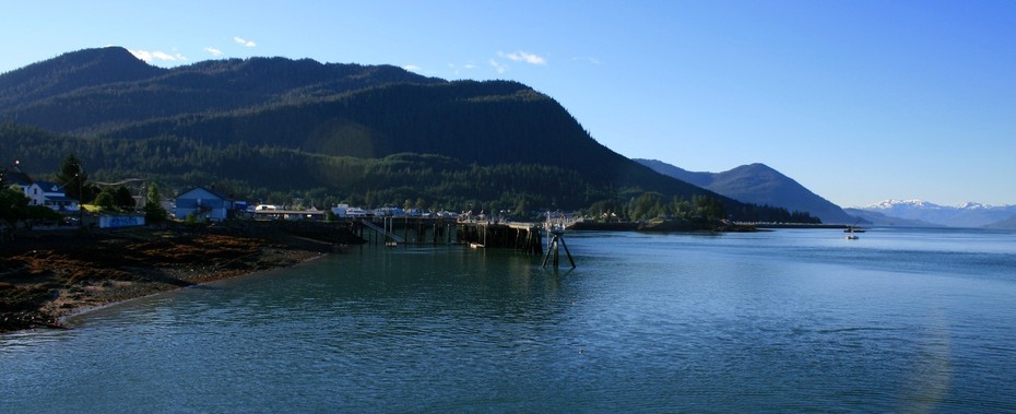 Wrangell, AK : Looking South.....