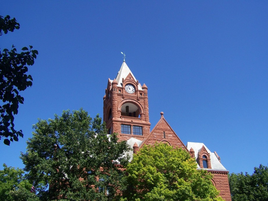 La Porte, IN: Historical Courthouse opened in March 1894