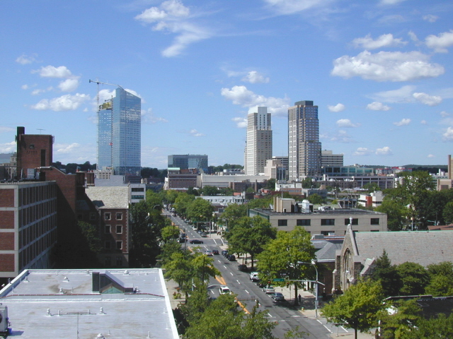 White Plains, NY: White Plains in middle of summer