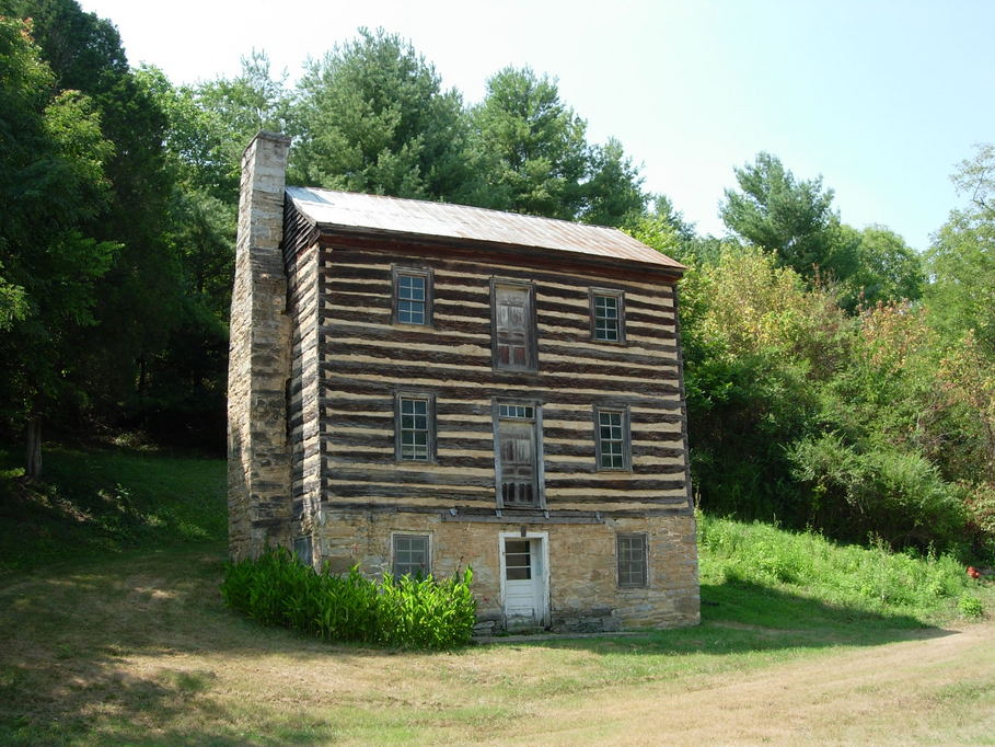 Greeneville, TN: Earnest Fort House-believed to be oldest bldg in TN-at Chuckey, nr Greeneville