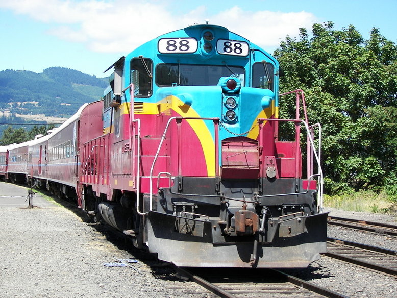 Hood River, OR: The Mt Hood Excursion Train, Hood River, OR