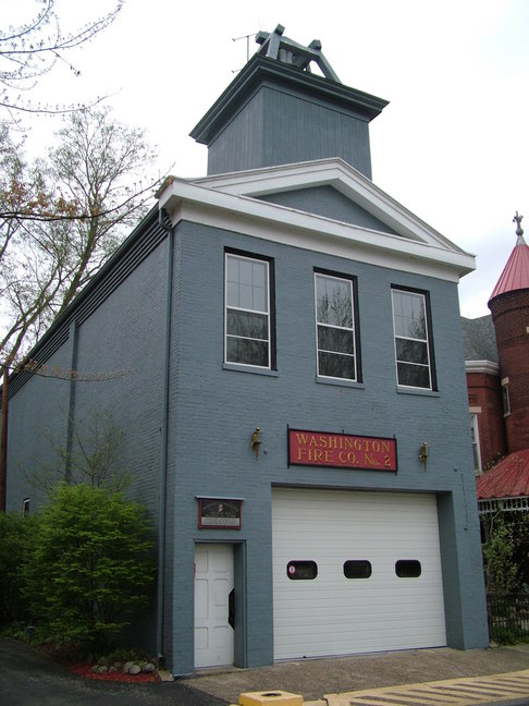 Madison, IN: Washington Fire Co. No. 2 "Oldest Active Firehouse in United States"