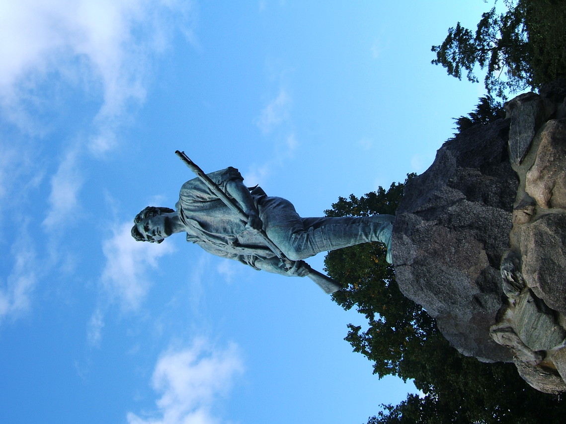 Lexington, MA : Minuteman Statue, Lexington MA