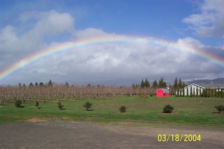 Hood River, OR : After the Rain