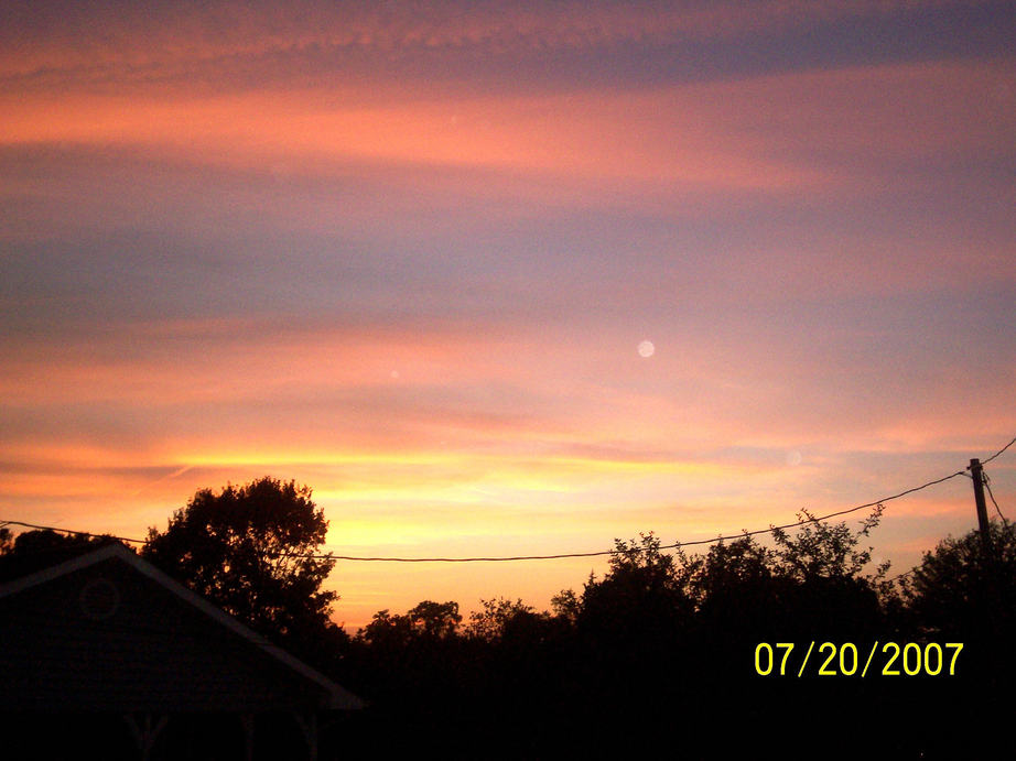Jefferson City, TN : SUNSET IN JEFFERSON CITY