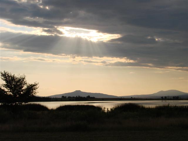 Maxwell, NM : Sunrise at Lake 13, Maxwell Nat'l Wildlife Refuge