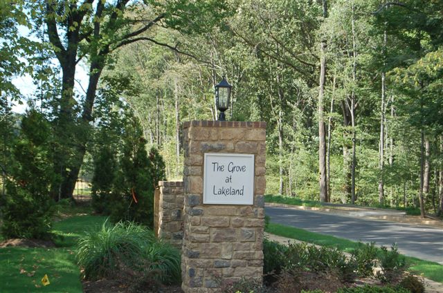 Lakeland, TN: The Grove at Lakeland - entrance into Lakeland's first "Conservation Development"