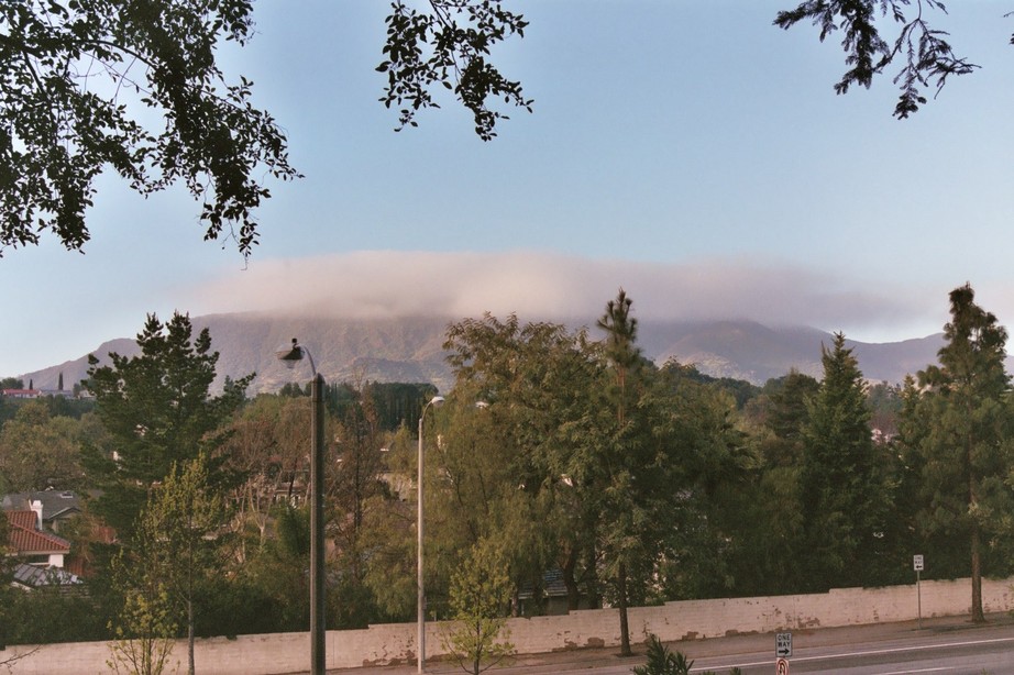Agoura Hills, CA: Cloud on Ladyface Mountain