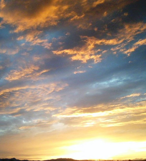 Wheatland, WY : Picture taken from 1st State Banks back parking lot with a camera phone.