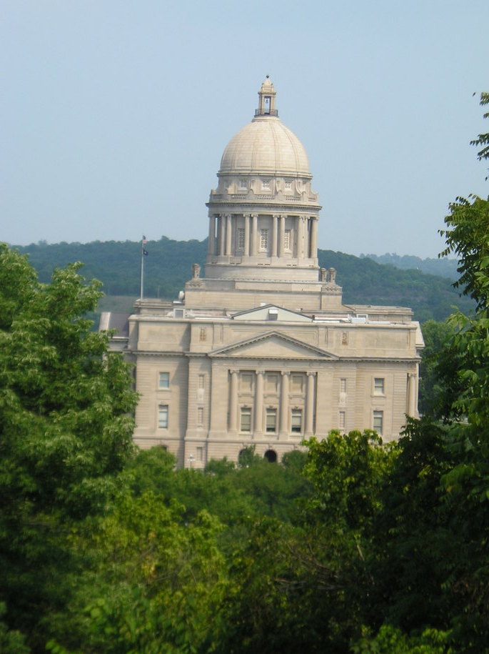 Frankfort, KY : A view of the Capitol