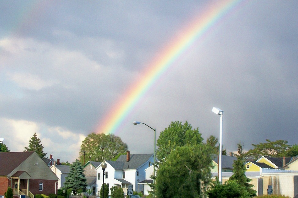 Milton, PA: Rainbow Over Milton