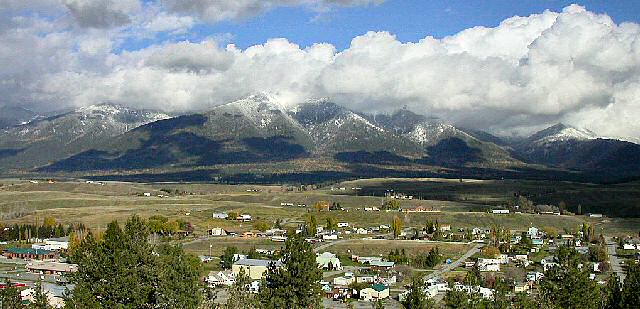 Eureka, MT : Panoramic View of Eureka2