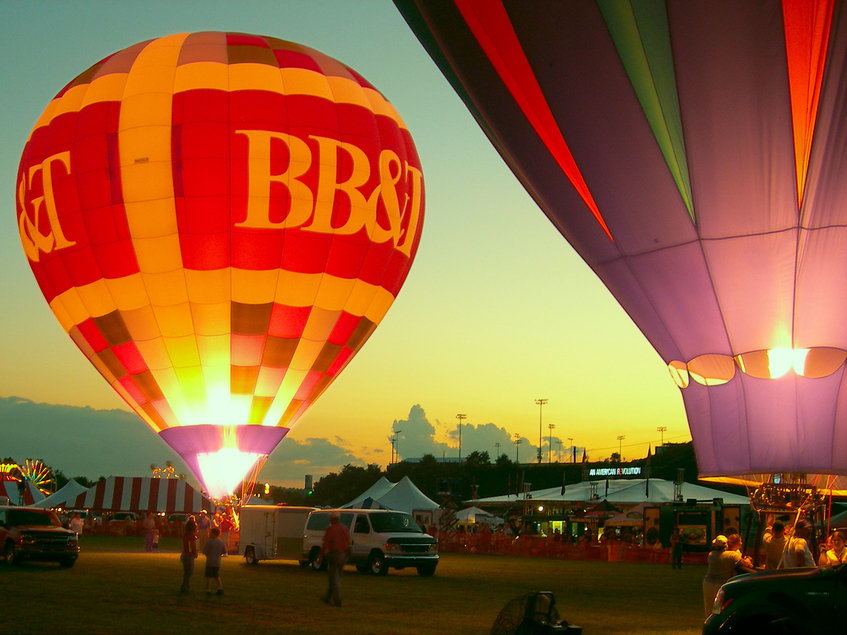 Morgantown, WV : 2007 Balloon Festival at Mylan Park